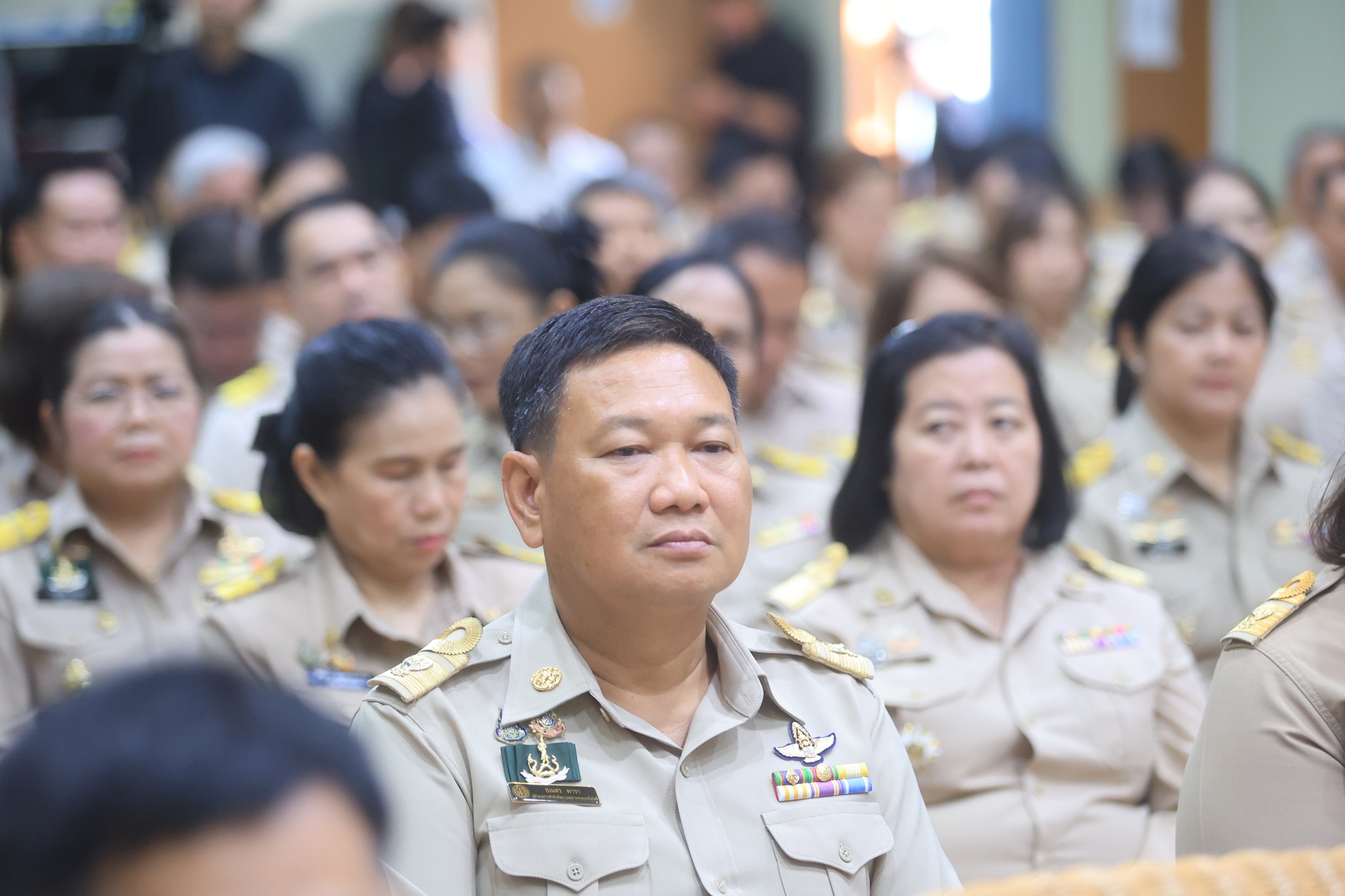 title - เลขาธิการ ส.ป.ก. นำทีมผู้บริหาร และเจ้าหน้าที่ ส.ป.ก. ประกาศเจตนารมณ์ตามนโยบาย No Gift Policy